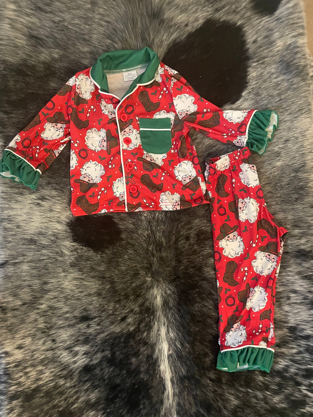 Cowboy Santa PJ